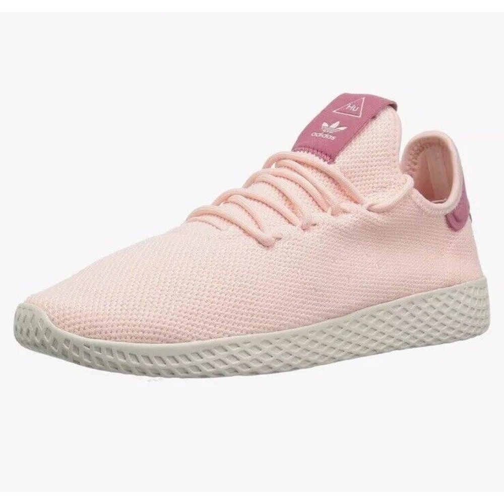 Adidas Pharrell Williams Tennis Hu Sneakers Womens 7.5 Pink Mesh BY2675